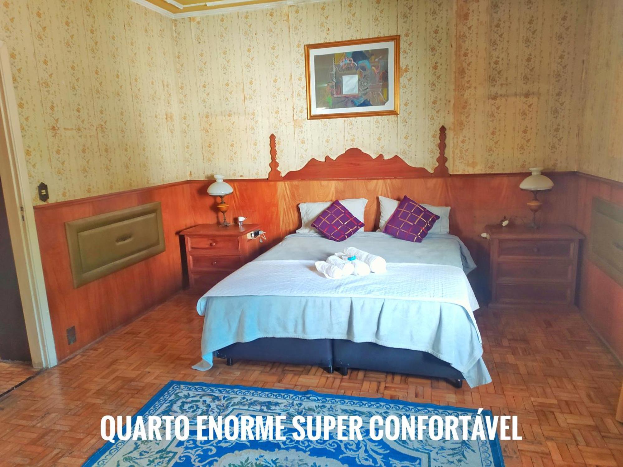 Cama Queen Mega Suite - 10 Min Metro E Aeroporto Cgh São Paulo Exterior foto